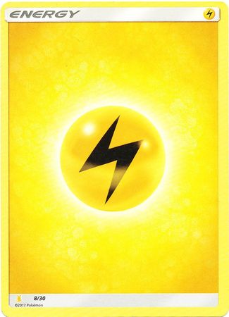 Lightning Energy (8/30) [Sun & Moon: Trainer Kit - Alolan Raichu] | Red Riot Games CA