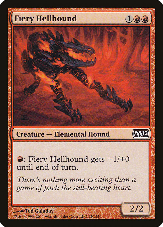 Fiery Hellhound [Magic 2012] | Red Riot Games CA