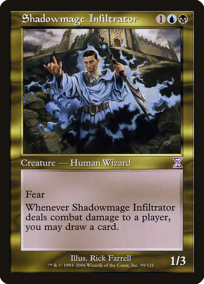 Shadowmage Infiltrator [Time Spiral Timeshifted] | Red Riot Games CA