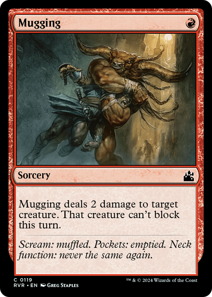 Mugging [Ravnica Remastered] | Red Riot Games CA