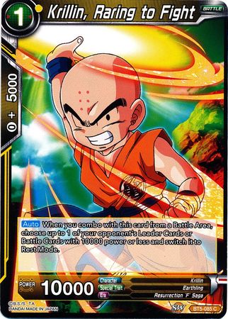 Krillin, Raring to Fight (BT5-085) [Miraculous Revival] | Red Riot Games CA