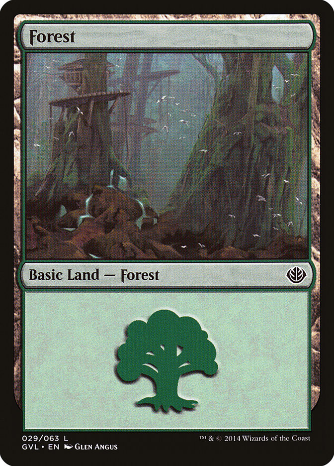 Forest (29) (Garruk vs. Liliana) [Duel Decks Anthology] | Red Riot Games CA