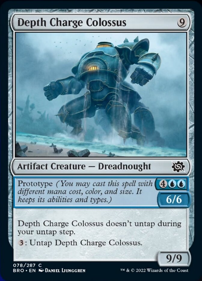 Depth Charge Colossus [The Brothers' War] | Red Riot Games CA