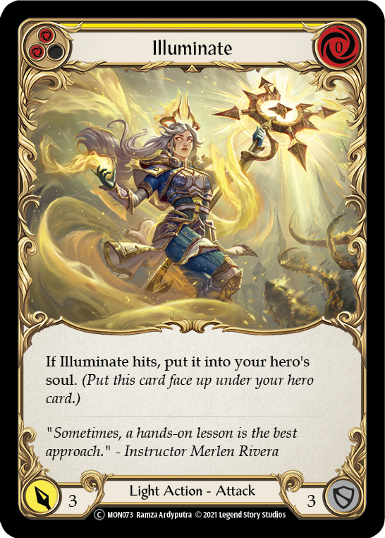 Illuminate (Yellow) [U-MON073] (Monarch Unlimited)  Unlimited Normal | Red Riot Games CA
