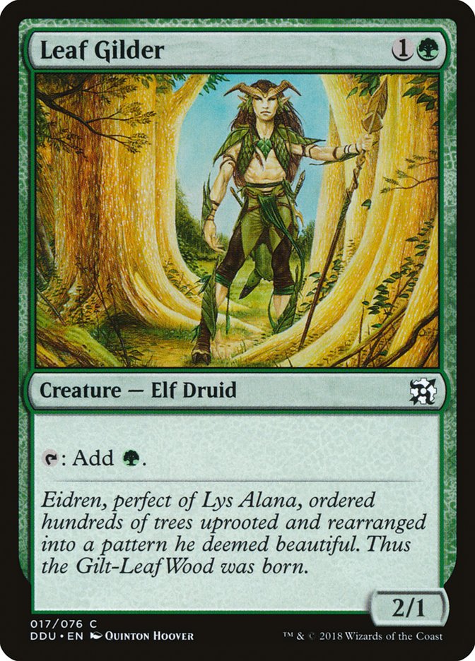 Leaf Gilder [Duel Decks: Elves vs. Inventors] | Red Riot Games CA
