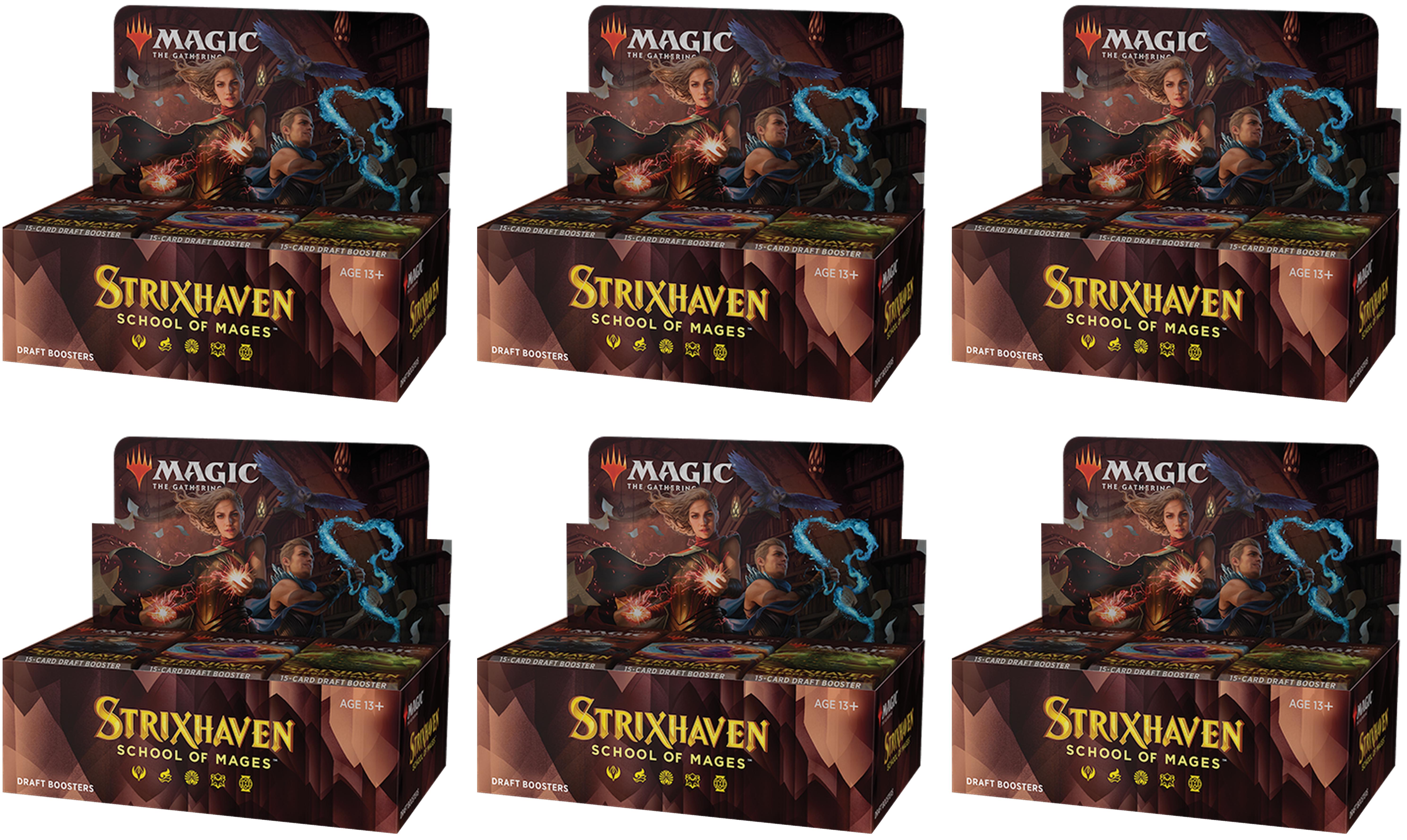 Strixhaven: School of Mages - Draft Booster Case | Red Riot Games CA