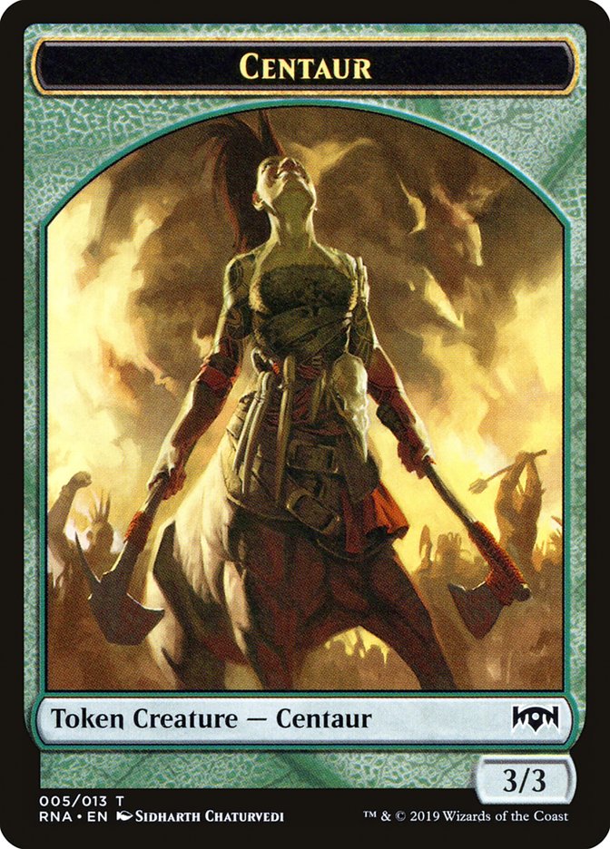Centaur Token [Ravnica Allegiance Tokens] | Red Riot Games CA
