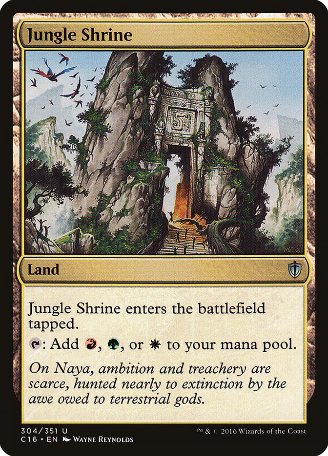 Jungle Shrine [Commander 2016] | Red Riot Games CA