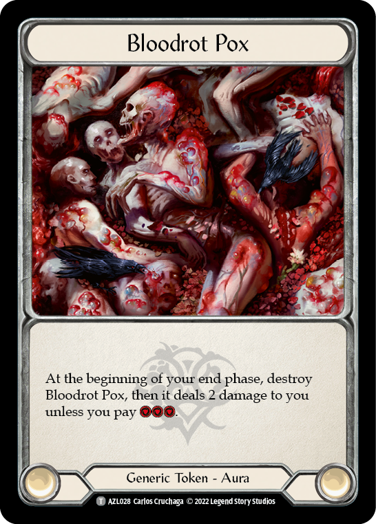 Bloodrot Pox [AZL028] (Outsiders Azalea Blitz Deck) | Red Riot Games CA