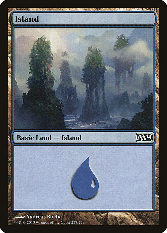 Island (237) [Magic 2014] | Red Riot Games CA