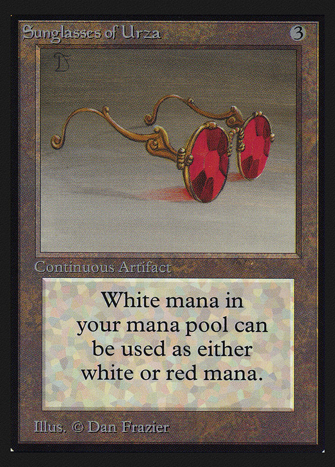 Sunglasses of Urza [International Collectors' Edition] | Red Riot Games CA