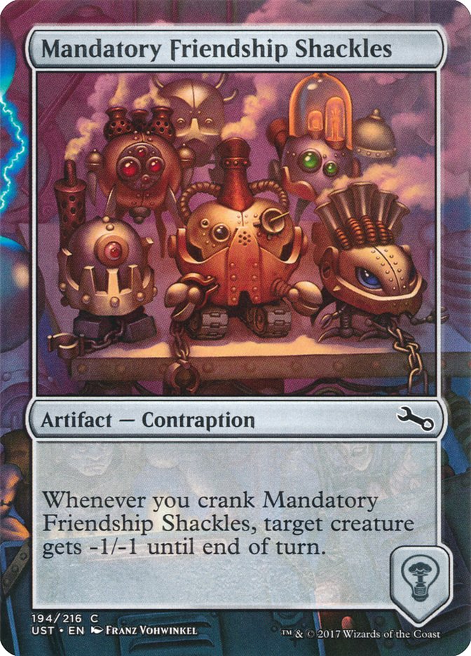 Mandatory Friendship Shackles [Unstable] | Red Riot Games CA