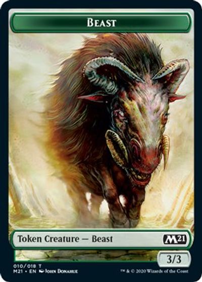 Beast // Insect Double-Sided Token [Challenger Decks 2021 Tokens] | Red Riot Games CA