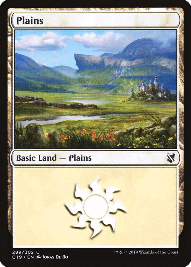 Plains (289) [Commander 2019] | Red Riot Games CA