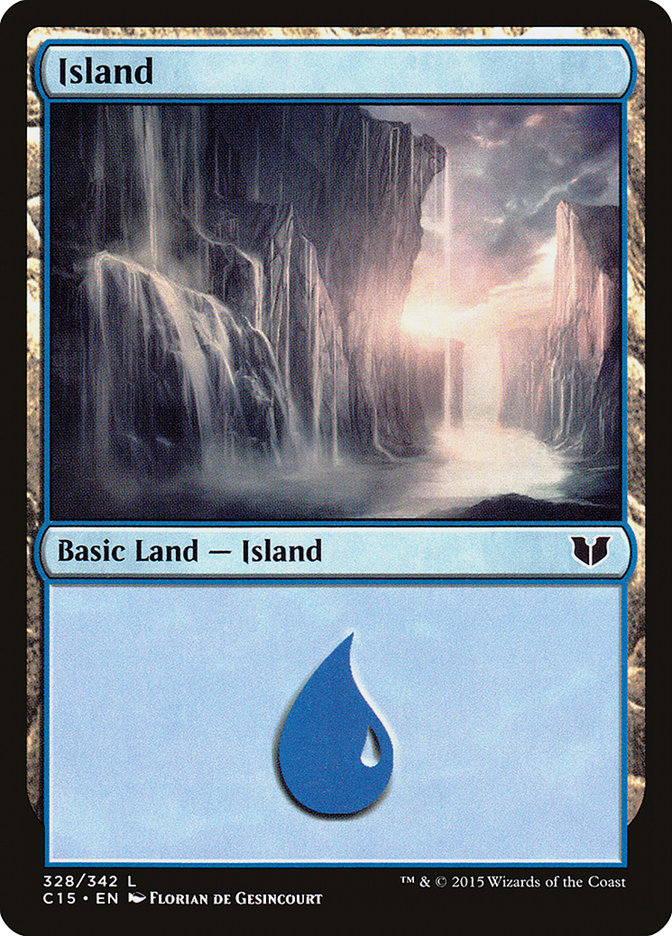 Island (328) [Commander 2015] | Red Riot Games CA