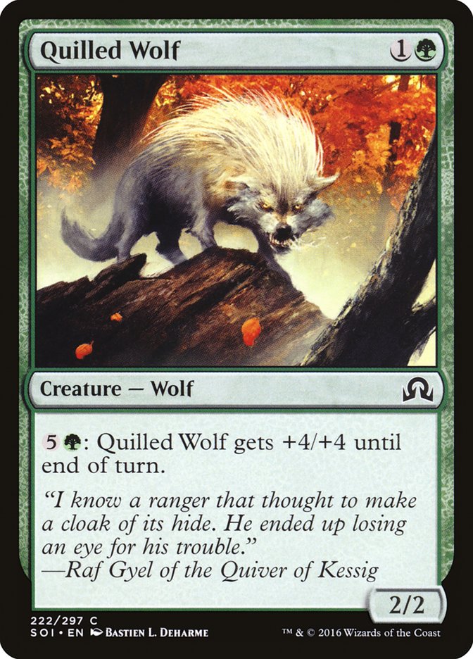 Quilled Wolf [Shadows over Innistrad] | Red Riot Games CA
