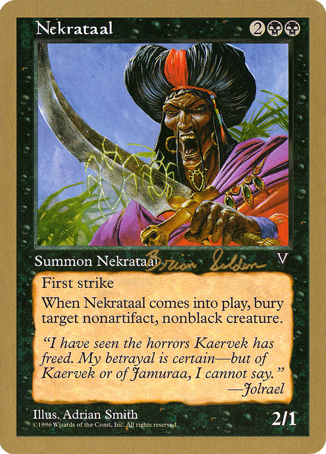 Nekrataal (Brian Selden) [World Championship Decks 1998] | Red Riot Games CA