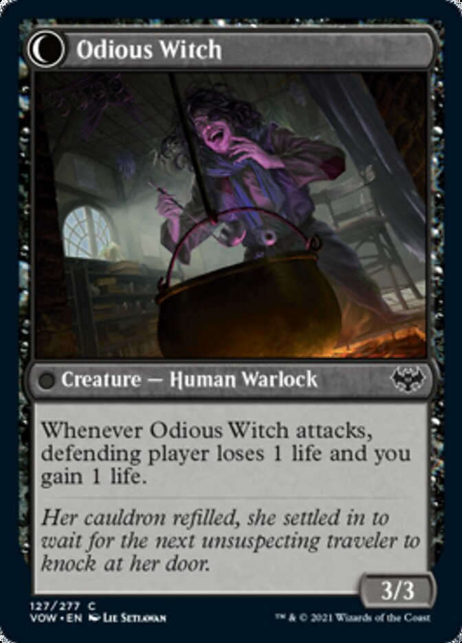 Ragged Recluse // Odious Witch [Innistrad: Crimson Vow] | Red Riot Games CA