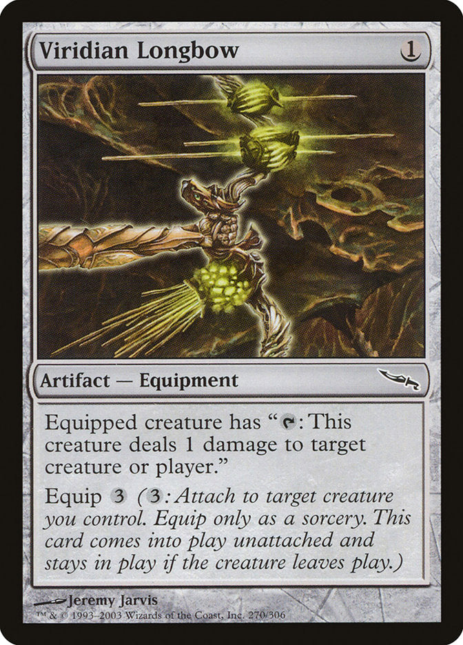 Viridian Longbow [Mirrodin] | Red Riot Games CA