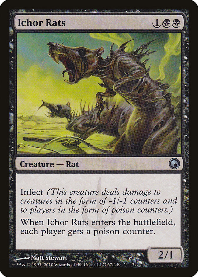 Ichor Rats [Scars of Mirrodin] | Red Riot Games CA