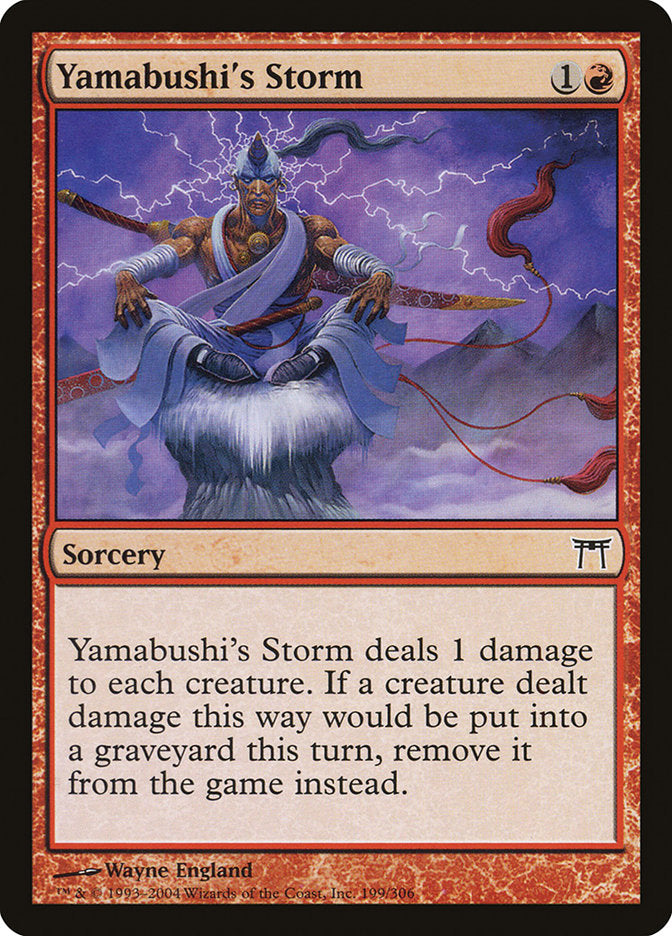 Yamabushi's Storm [Champions of Kamigawa] | Red Riot Games CA
