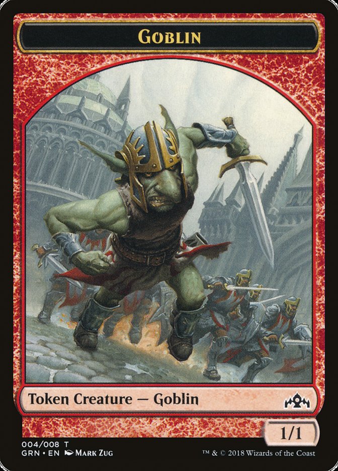 Goblin // Soldier Double-Sided Token [Guilds of Ravnica Guild Kit Tokens] | Red Riot Games CA