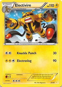 Electivire (25/30) [XY: Trainer Kit 3 - Pikachu Libre] | Red Riot Games CA