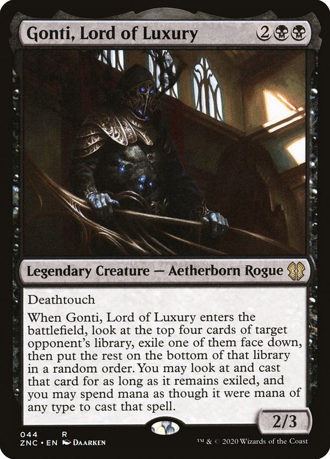 Gonti, Lord of Luxury [Zendikar Rising Commander] | Red Riot Games CA