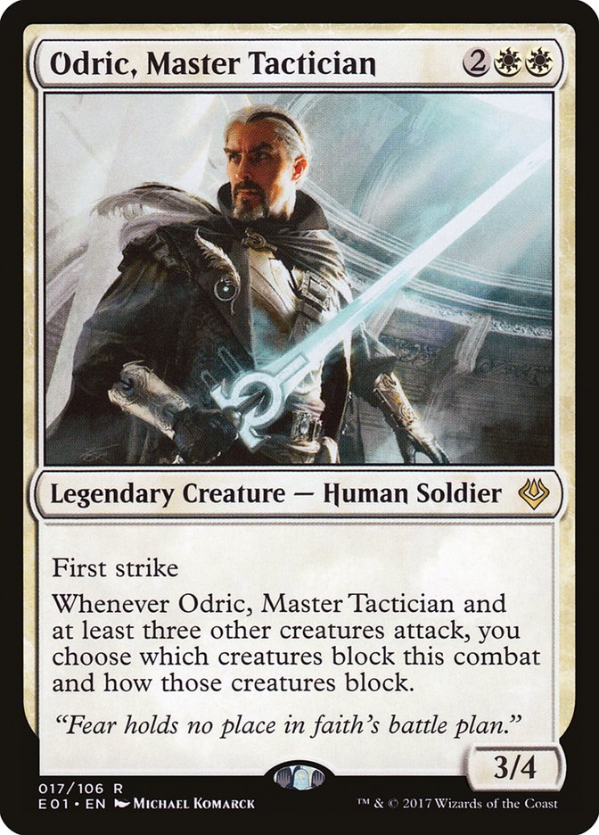 Odric, Master Tactician [Archenemy: Nicol Bolas] | Red Riot Games CA