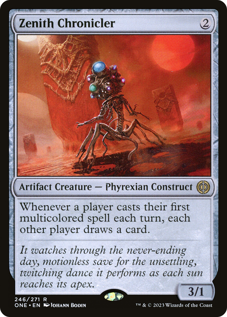 Zenith Chronicler [Phyrexia: All Will Be One] | Red Riot Games CA