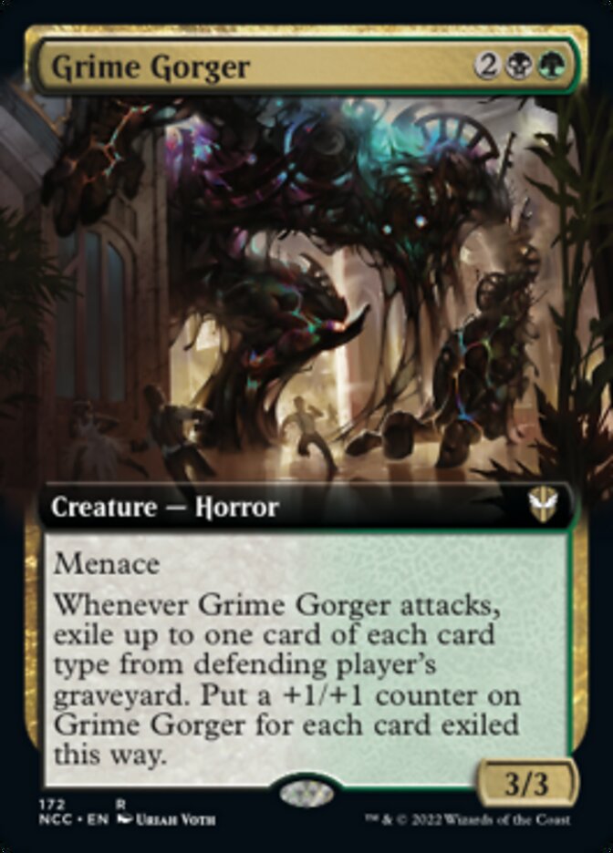 Grime Gorger (Extended Art) [Streets of New Capenna Commander] | Red Riot Games CA