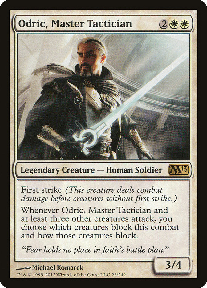 Odric, Master Tactician [Magic 2013] | Red Riot Games CA