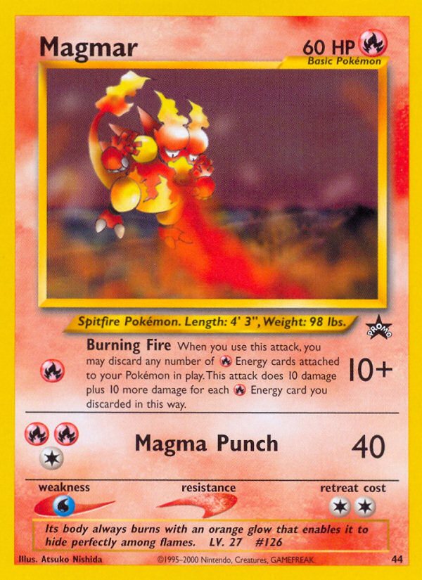 Magmar (44) [Wizards of the Coast: Black Star Promos] | Red Riot Games CA