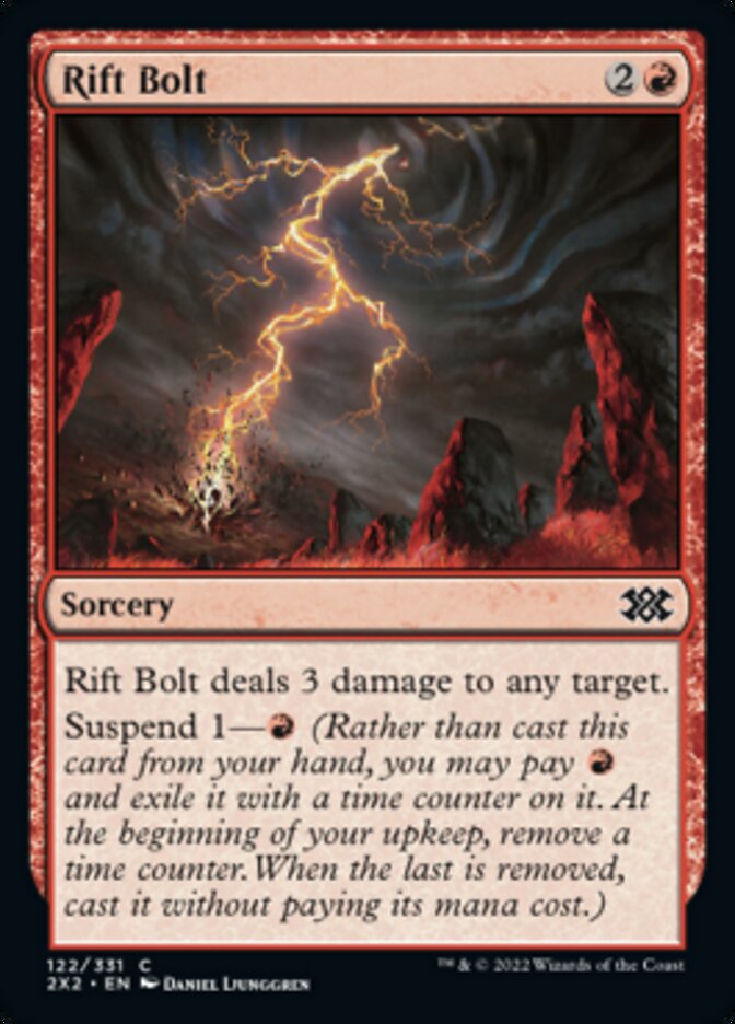Rift Bolt [Double Masters 2022] | Red Riot Games CA