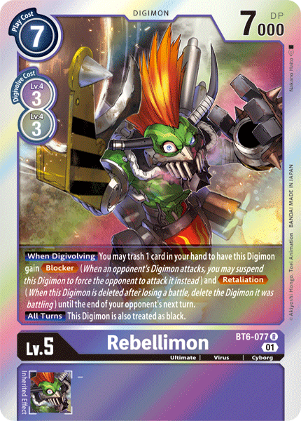 Rebellimon [BT6-077] [Double Diamond] | Red Riot Games CA
