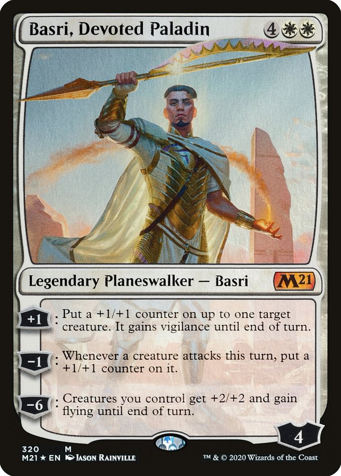 Basri, Devoted Paladin [Core Set 2021] | Red Riot Games CA