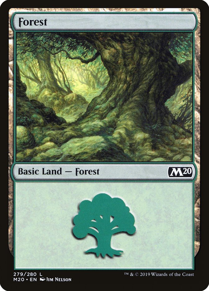 Forest (279) [Core Set 2020] | Red Riot Games CA