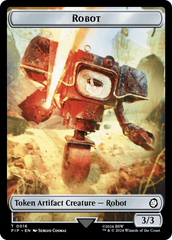 Treasure (0019) // Robot Double-Sided Token [Fallout Tokens] | Red Riot Games CA