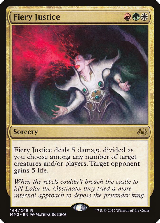 Fiery Justice [Modern Masters 2017] | Red Riot Games CA