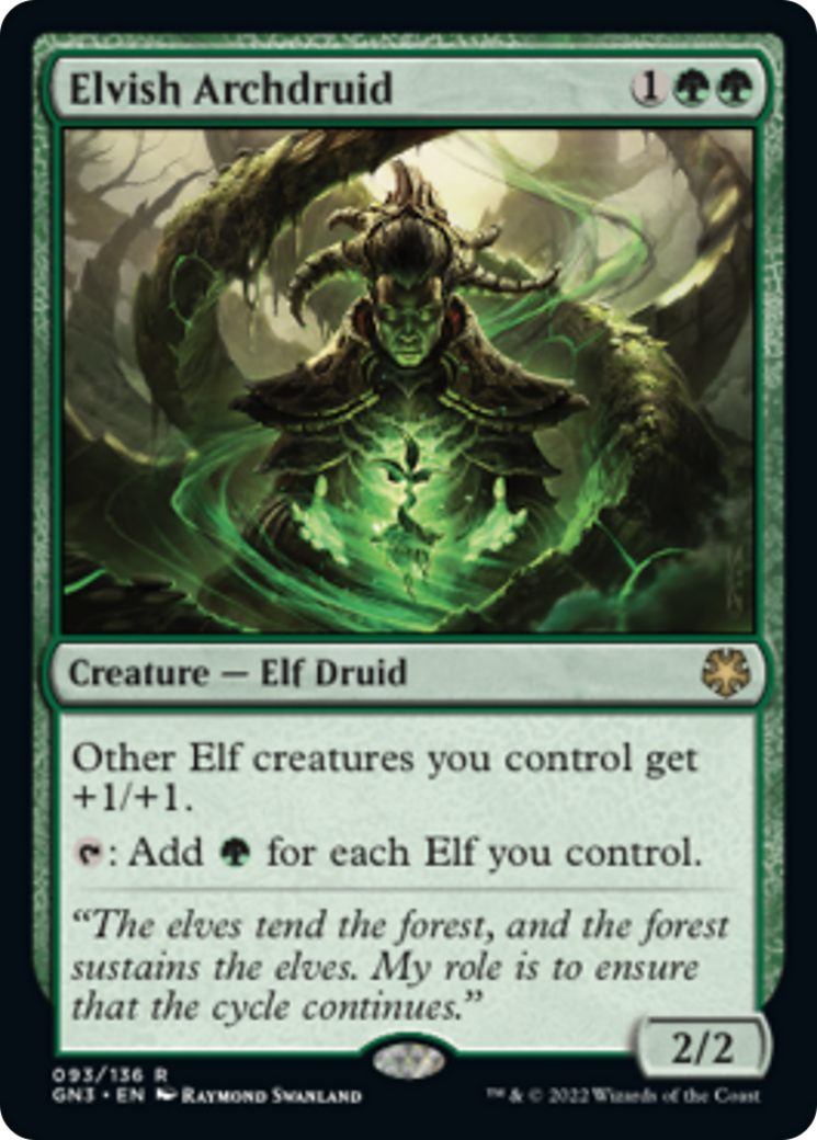 Elvish Archdruid [Game Night: Free-for-All] | Red Riot Games CA