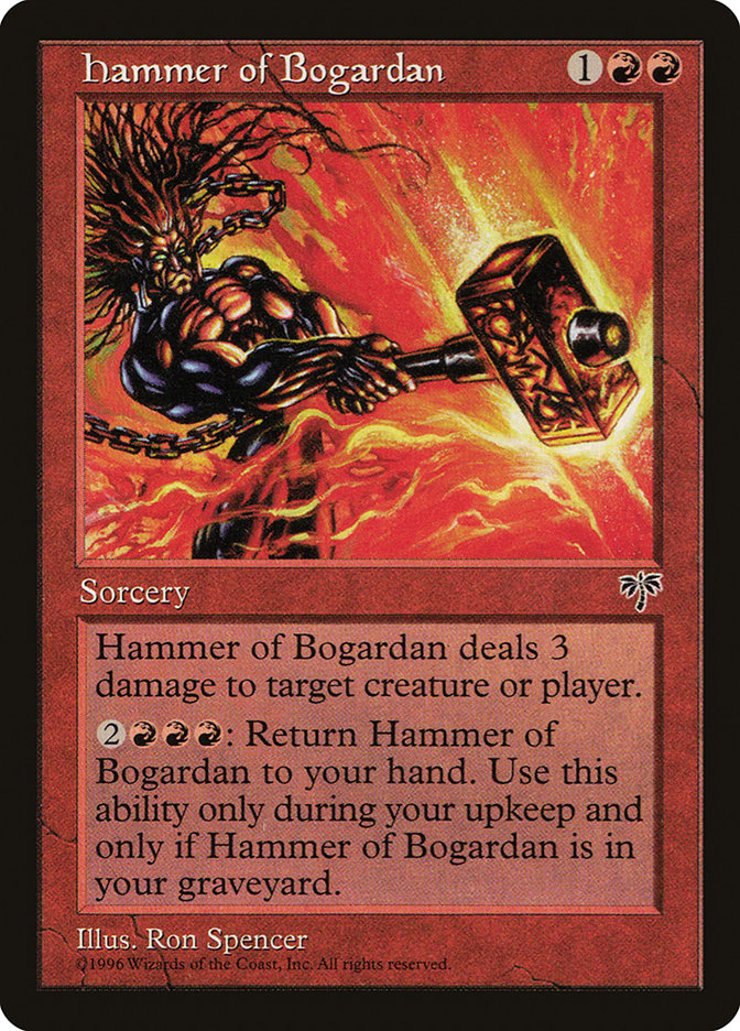 Hammer of Bogardan [Mirage] | Red Riot Games CA