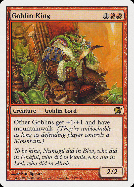 Goblin King [Ninth Edition]