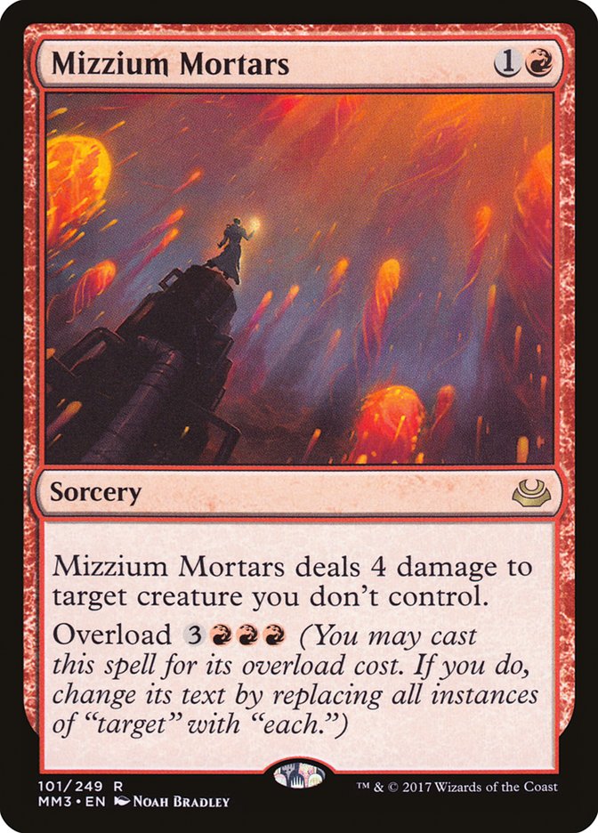 Mizzium Mortars [Modern Masters 2017] | Red Riot Games CA