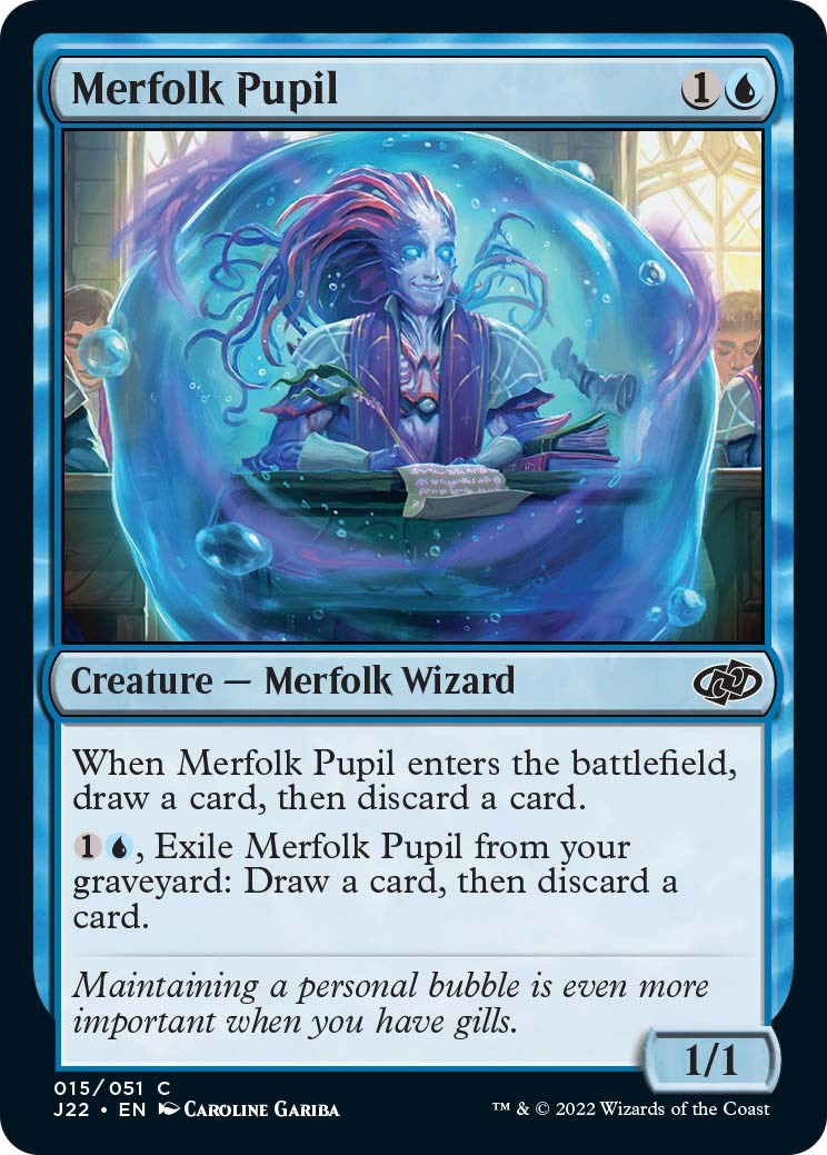 Merfolk Pupil [Jumpstart 2022] | Red Riot Games CA