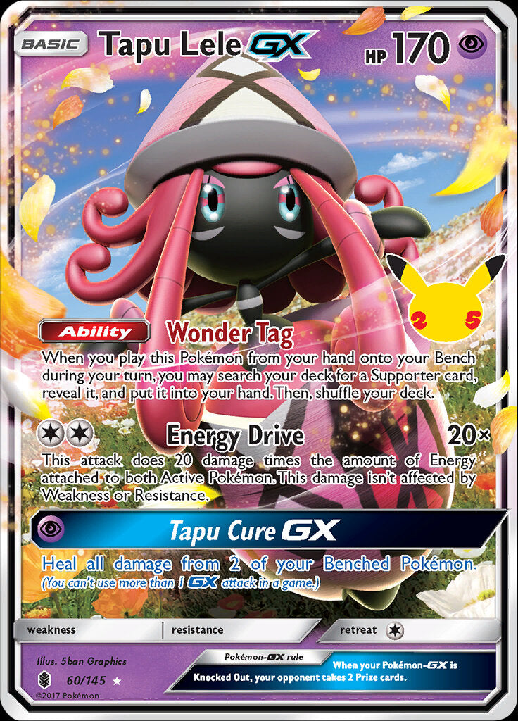 Tapu Lele GX (60/145) [Celebrations: 25th Anniversary - Classic Collection] | Red Riot Games CA