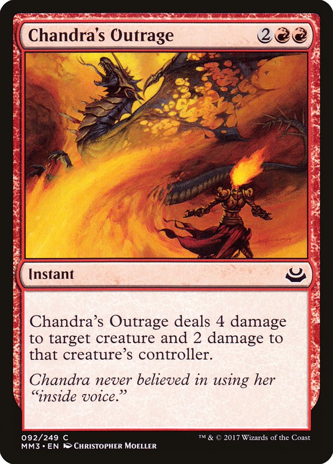 Chandra's Outrage [Modern Masters 2017] | Red Riot Games CA