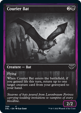 Courier Bat [Innistrad: Double Feature] | Red Riot Games CA