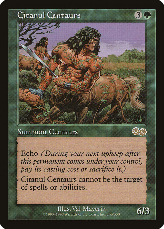 Citanul Centaurs [Urza's Saga] | Red Riot Games CA