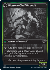 Weaver of Blossoms // Blossom-Clad Werewolf [Innistrad: Double Feature] | Red Riot Games CA