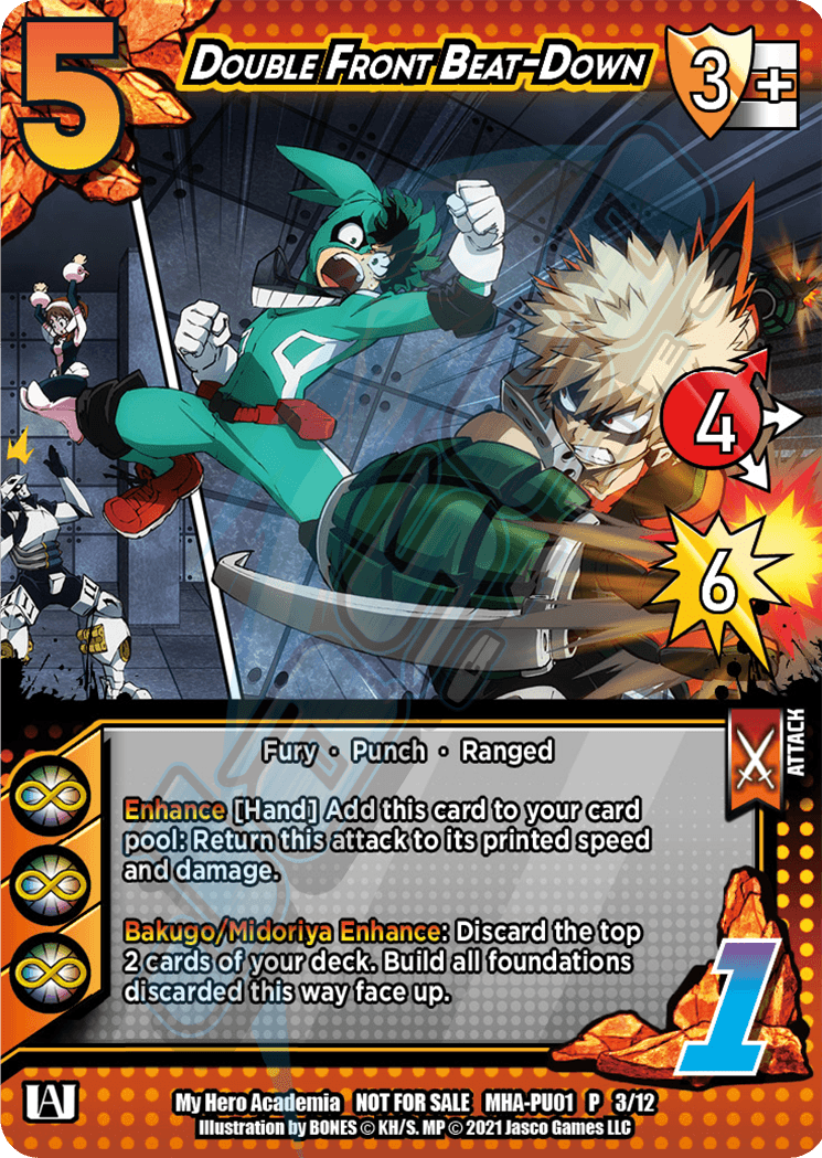 Double Front Beat-Down (Unlimited) [Promo Cards]